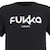 Playera Talla Plus Manga Corta Estampada Fukka Modelo Fkmx120-Fe1033 para Caballero