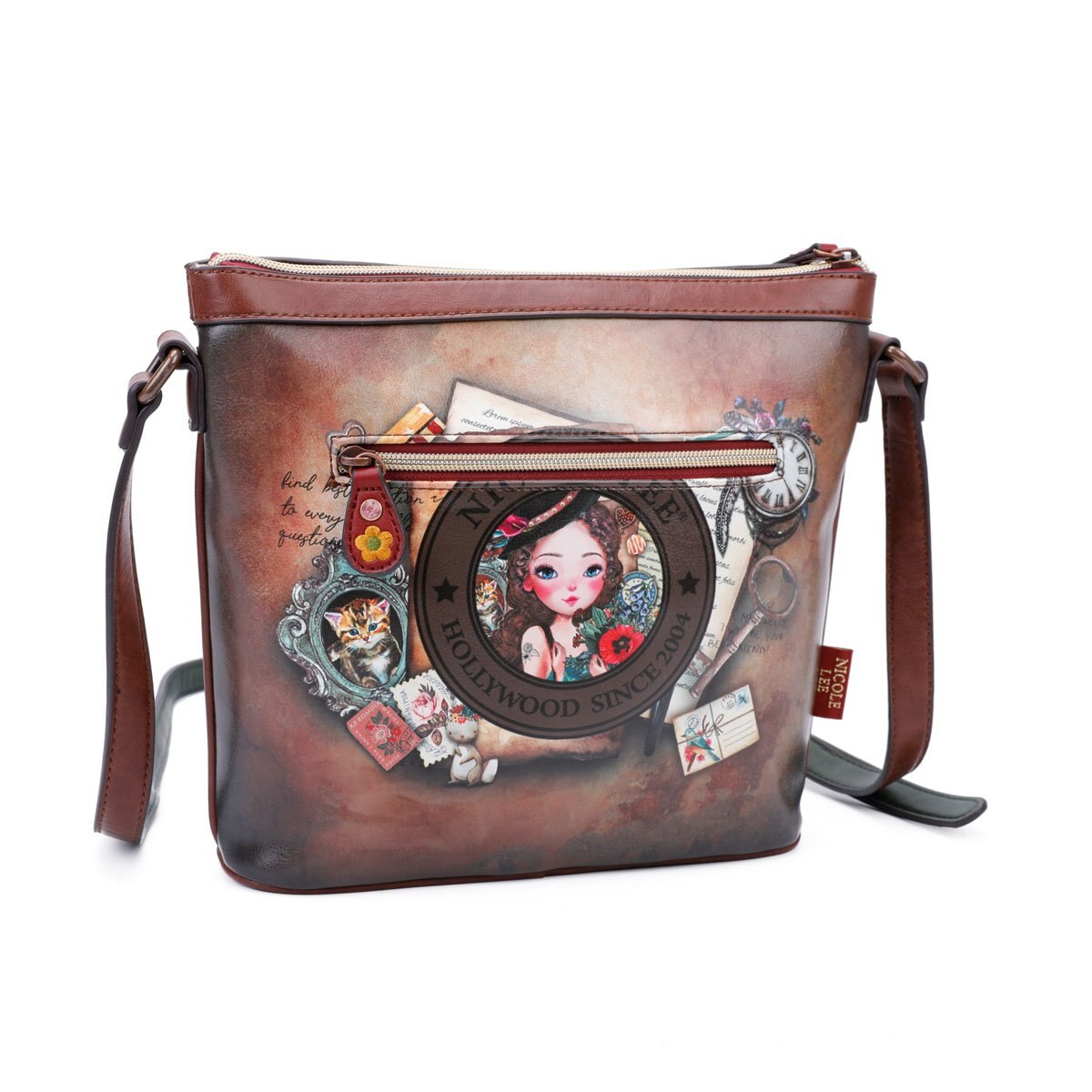 Bolso Crossbody Emily Travels Europe Nicole Lee