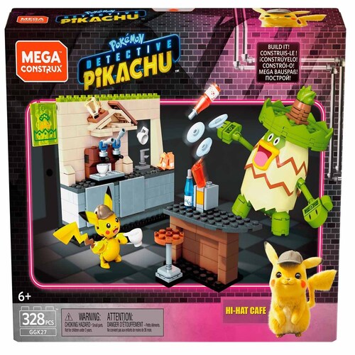 Mega Construx Pokémón Detective Pikachú Playset Mattel