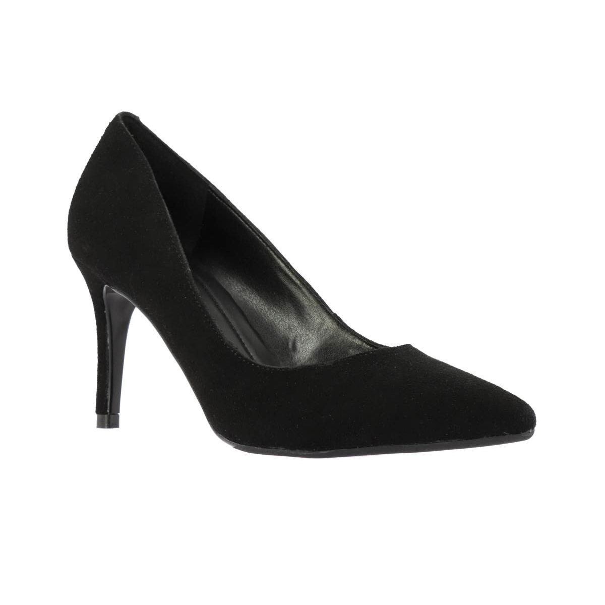Zapatilla de Silueta Clásica Y Tacón Stiletto Color Negro Westies