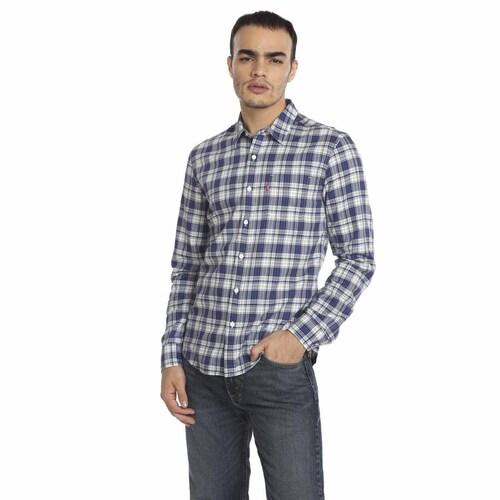 Camisa Slim Manga Larga Multicolor para Caballero Levi's Modelo 866220014