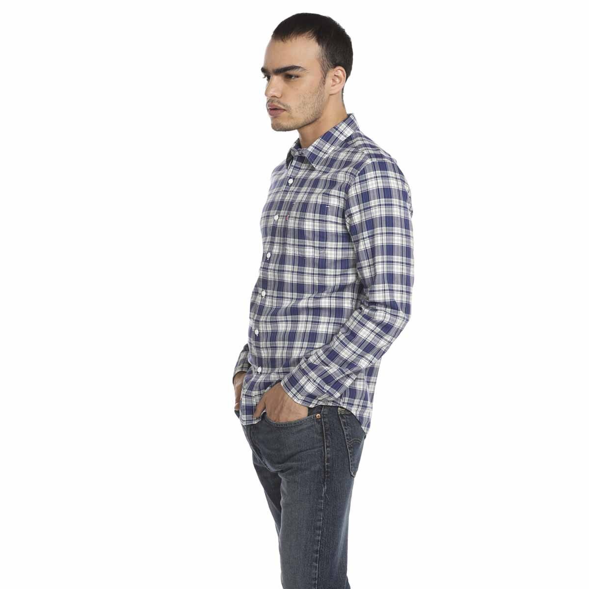 Camisa Slim Manga Larga Multicolor para Caballero Levi's Modelo 866220014