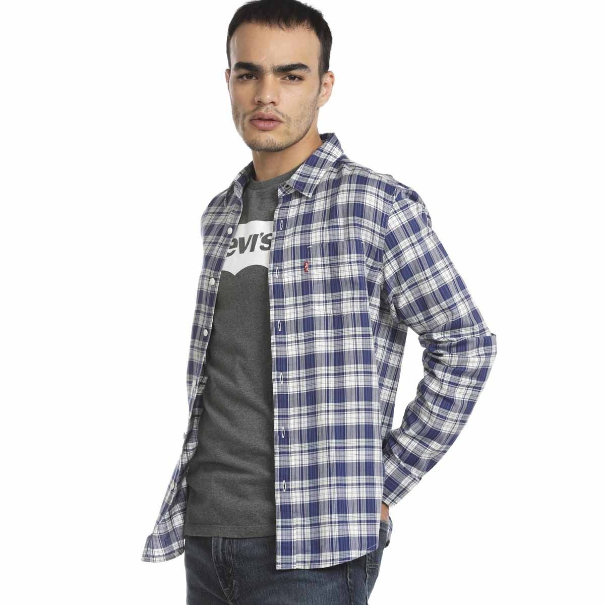 Camisa Slim Manga Larga Multicolor para Caballero Levi's Modelo 866220014
