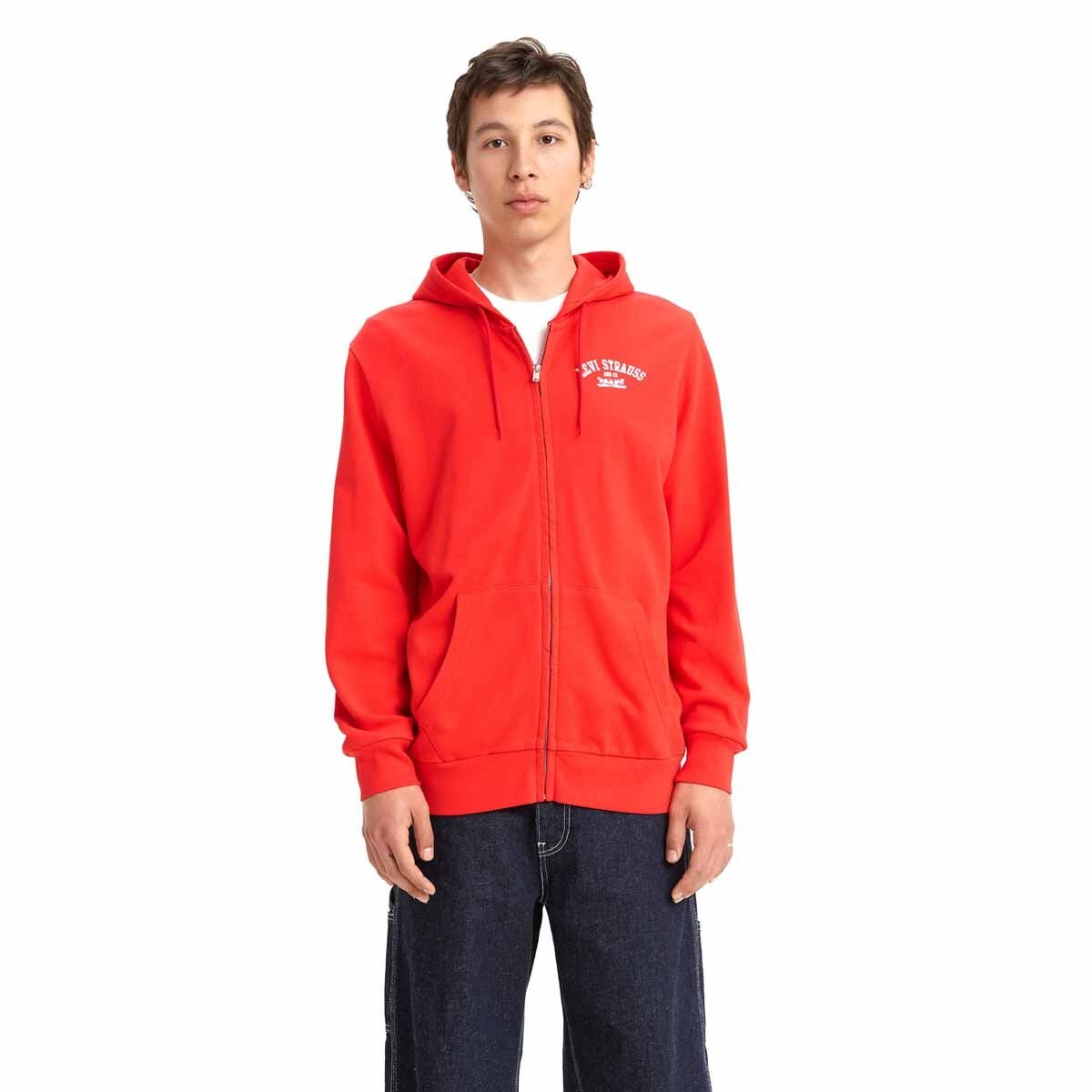 Sudadera con Capucha Roja para Caballero Levi's Modelo 388200001