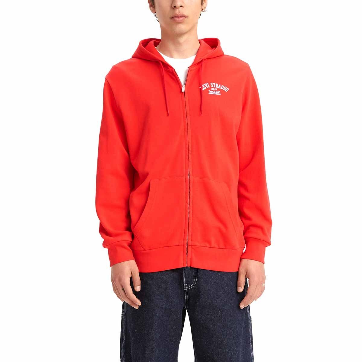Sudadera con Capucha Roja para Caballero Levi's Modelo 388200001