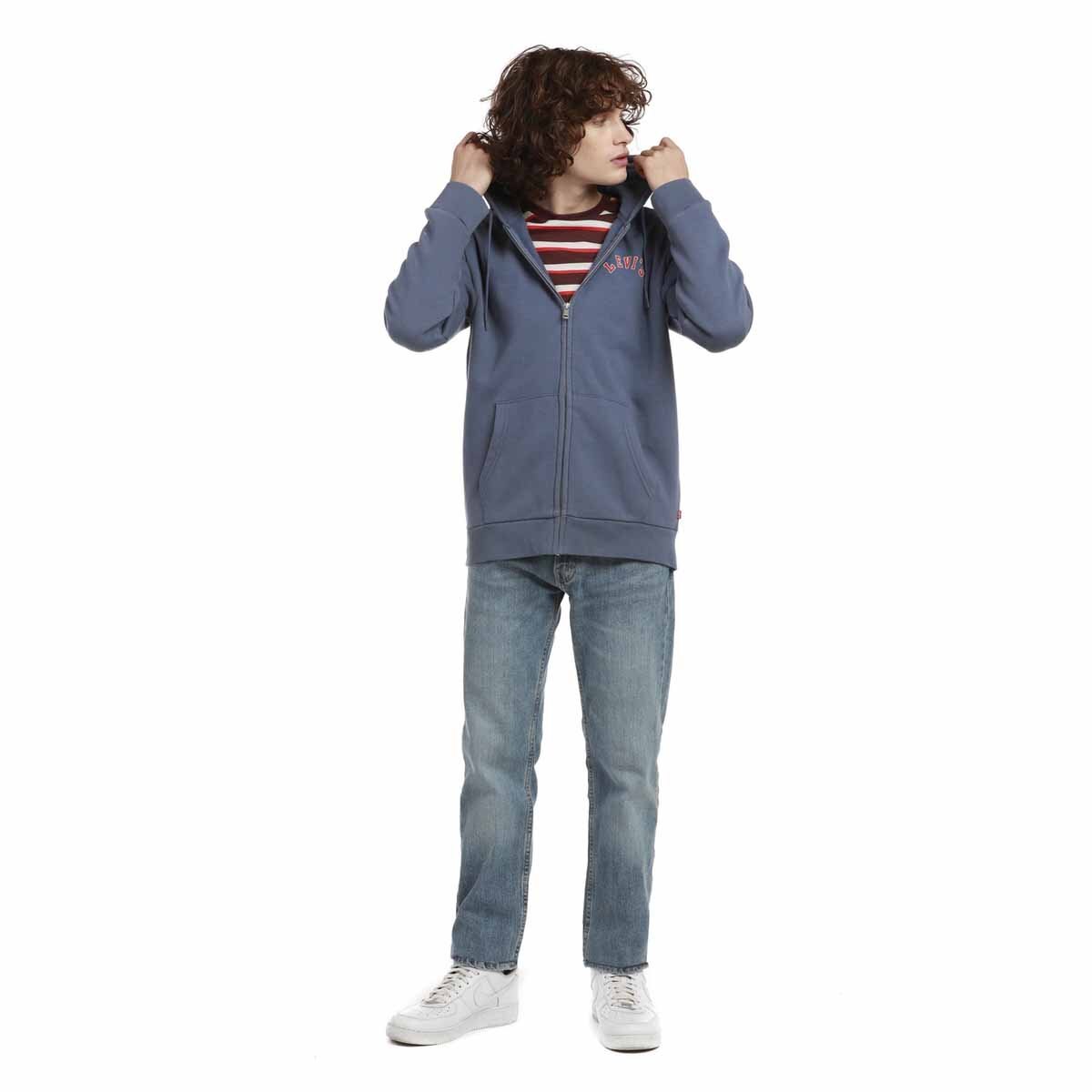 Sudadera con Capucha Azul para Caballero Levi's Modelo 388200004