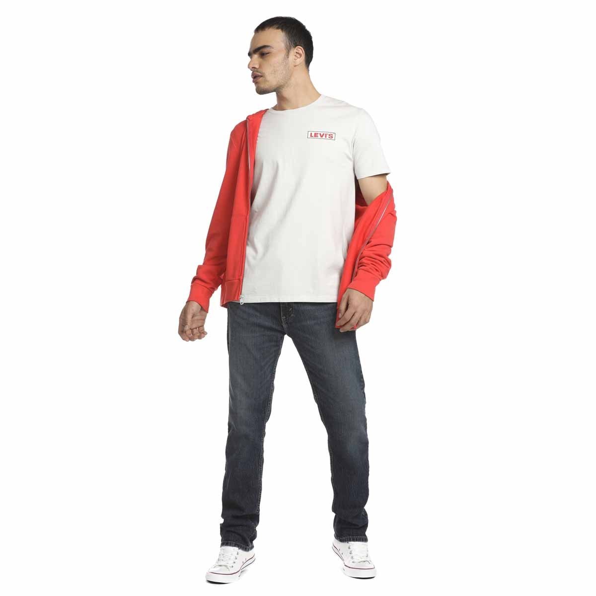 Sudadera con Capucha Roja para Caballero Levi's Modelo 388200007