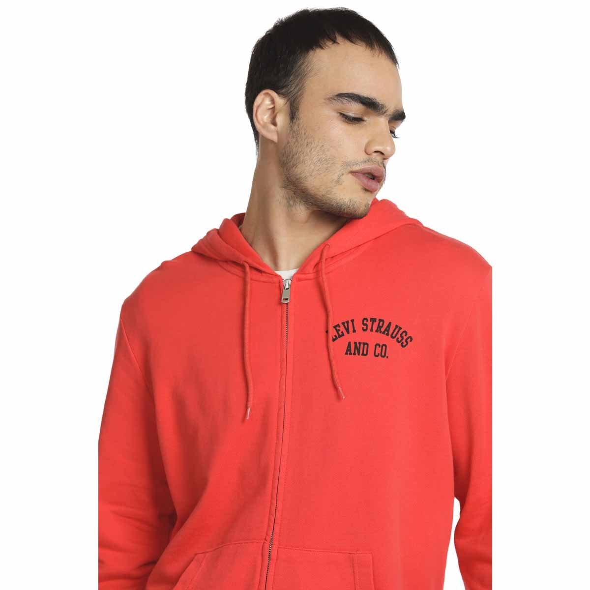 Sudadera con Capucha Roja para Caballero Levi's Modelo 388200007