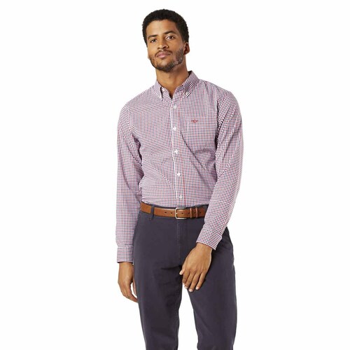 Camisa Rosa Manga Larga para Hombre Dockers Modelo Elo 526610032