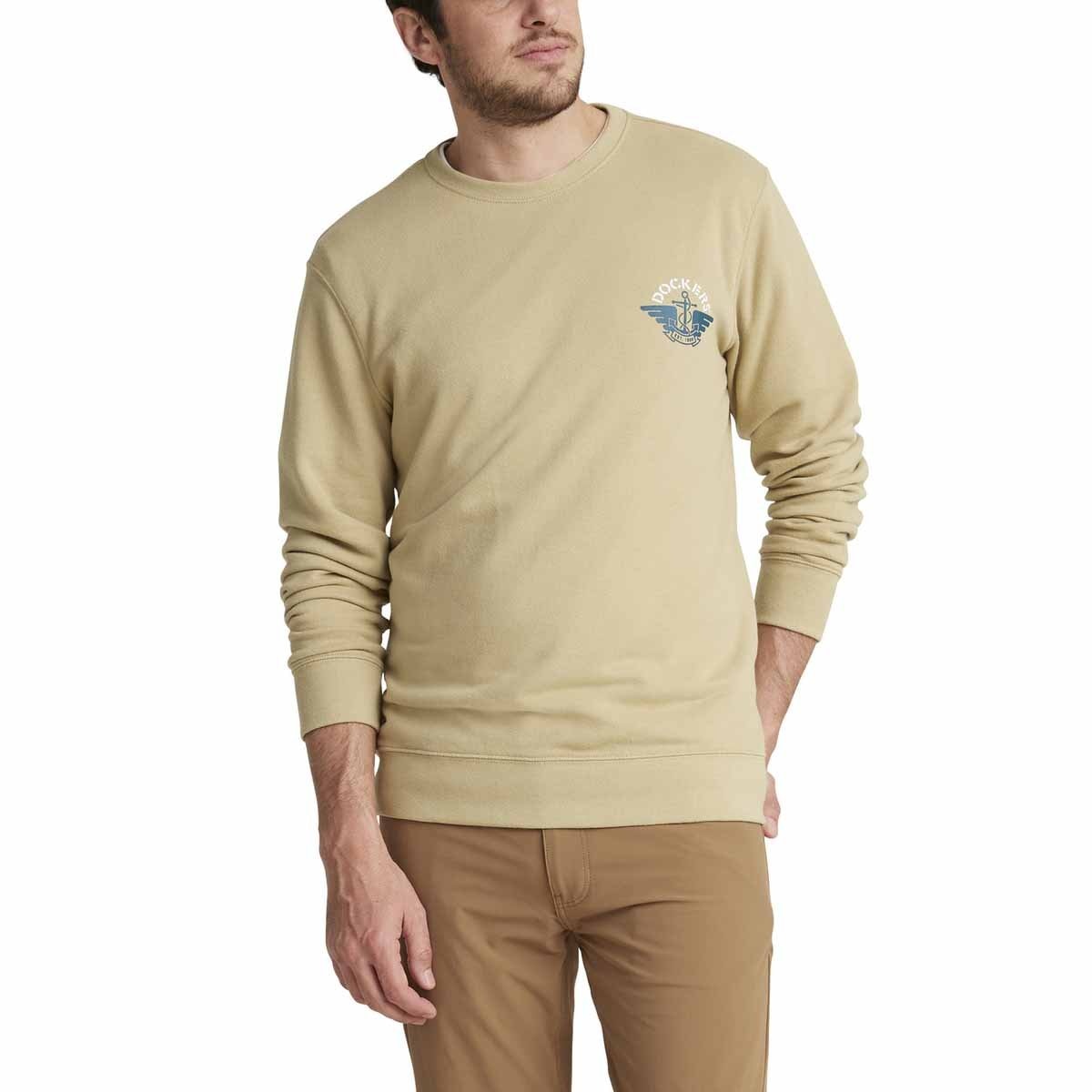 Sudadera Café para Caballero Dockers Modelo 698540028