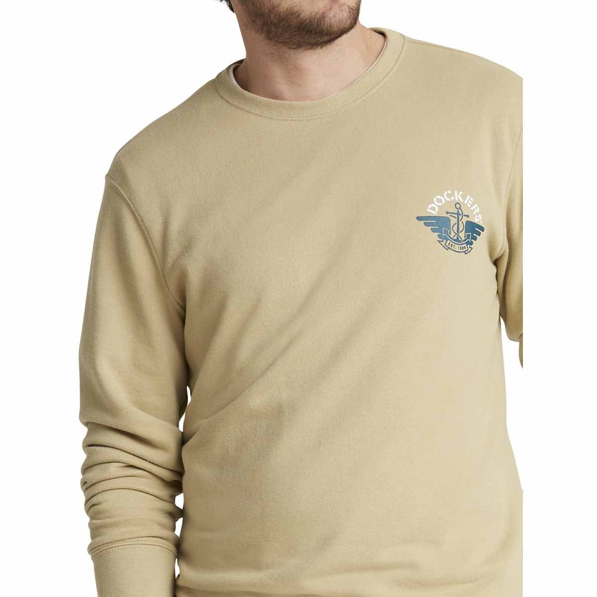 Sudadera Café para Caballero Dockers Modelo 698540028