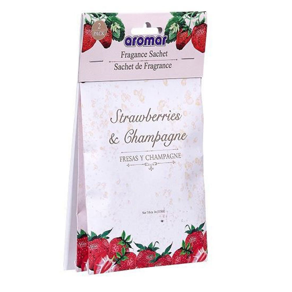 Sachet 2 Pk Strawberries & Champagne