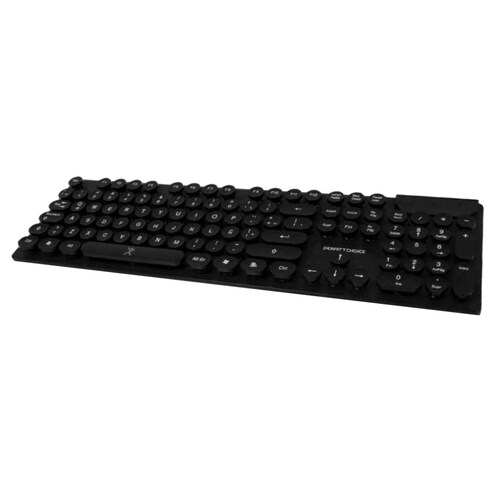 Teclado Inalámbrico con Teclas Redondas Perfect Choice