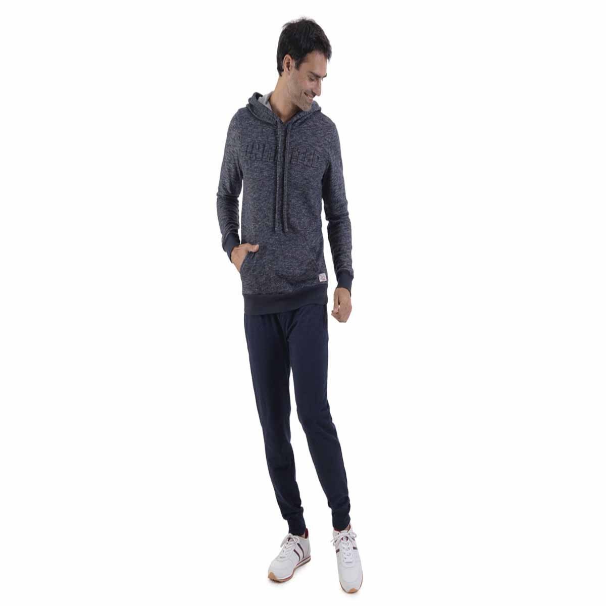 Sudadera Azul con Capucha para Caballero Supply Modelo 14 4048 6947