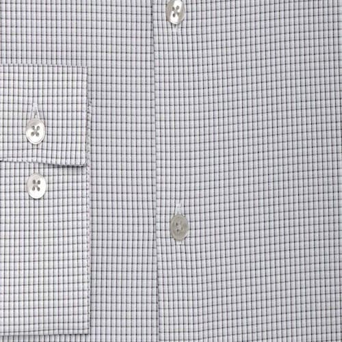 Camisa de Vestir Gris Combinado para Caballero Van Heusen Slim Fit Modelo 17Vh235-091
