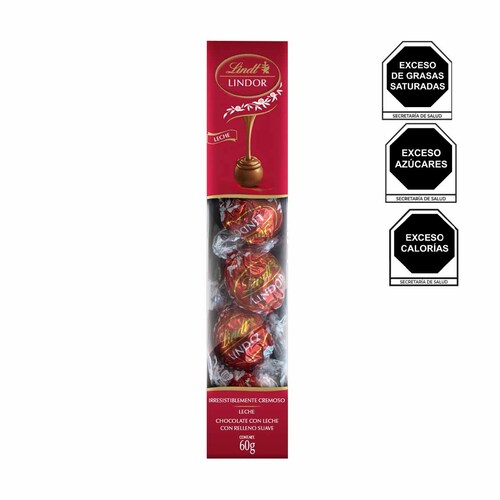 Tubo Chocolate C/leche 60G Lindt