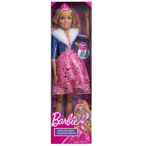 Barbie Princesa a la Moda de Más de 71 Cm de Alto