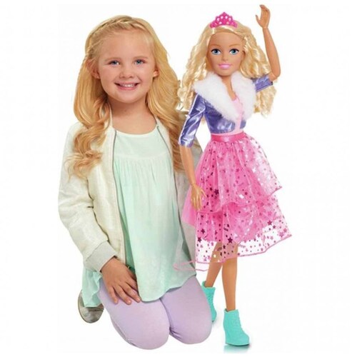 Barbie Princesa a la Moda de Más de 71 Cm de Alto