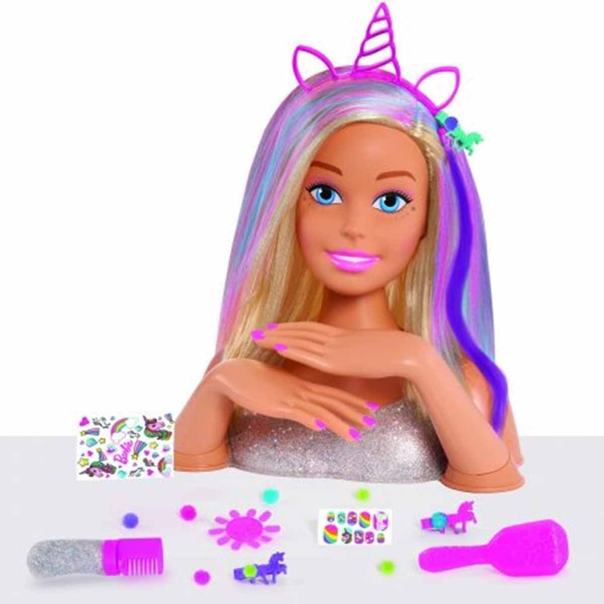 Cabeza de barbie online para peinar