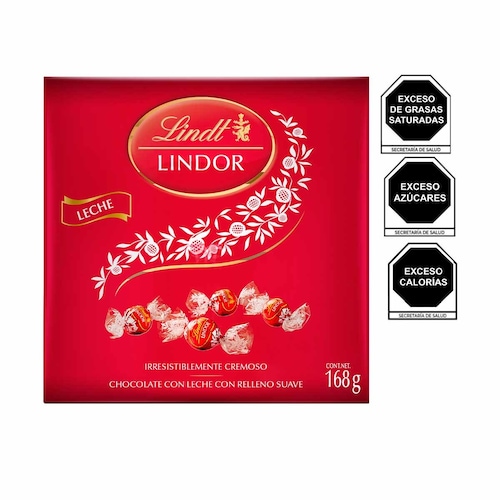 Caja de Chocolates con Leche 168 Gr Lindt