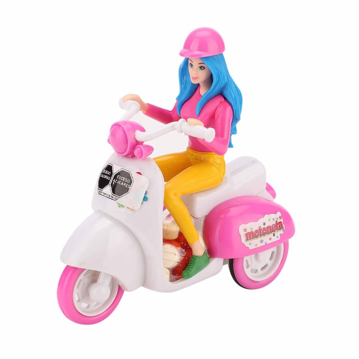 Moto con Dulces Cimarron