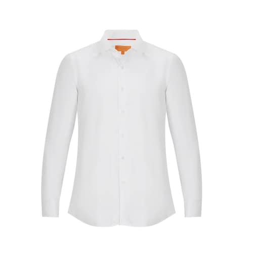 Camisa de Vestir Blanca Slim Fit para Caballero Carlo Corinto Secf-0420 Scs