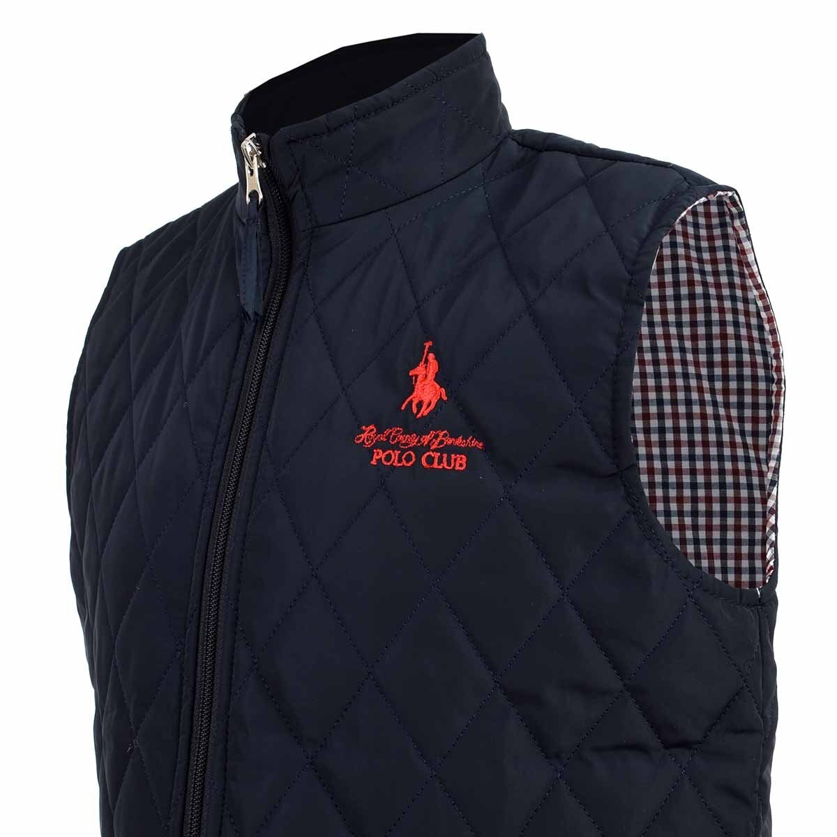 Chaleco Fino Capitonado para Niño Modelo Prp84131 Royal Polo Club