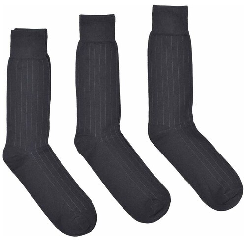 Paquete con 3 Calcetines Acanalados para Hombre Perry Ellis Modelo Elo 2274 a