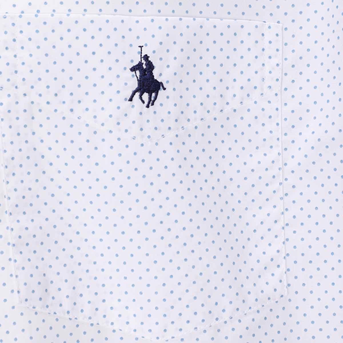 Camisa Casual Manga Larga Blanca para Caballero Polo Club Modelo Pe276