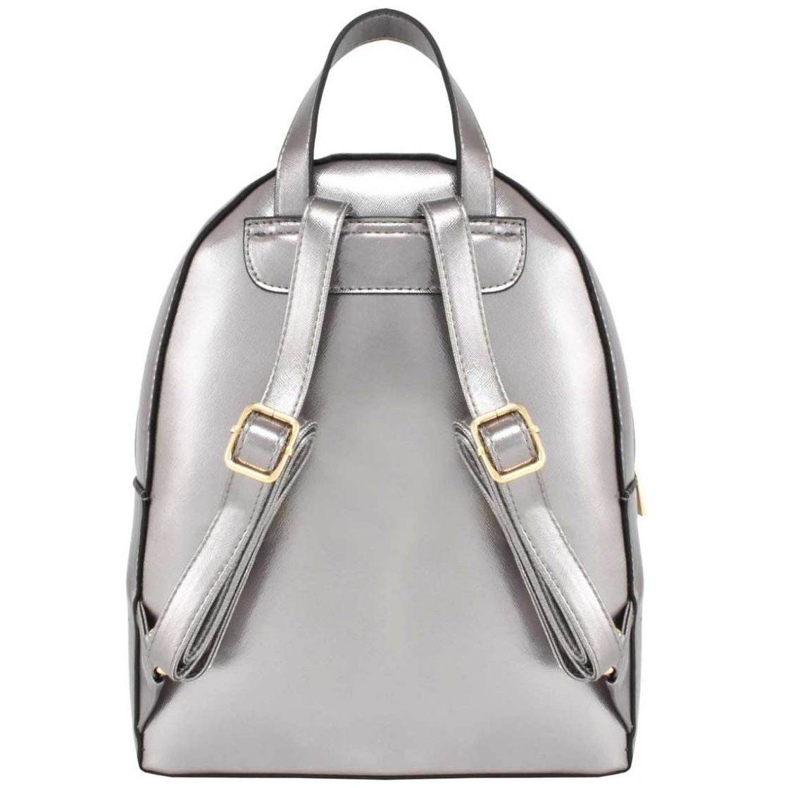 Backpack Pewter con Doble Cierre Frontal Baby Phat