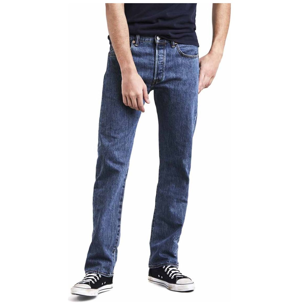 Jeans 501 Original Fit Levi S Modelo 00501 0193 Para Caballero Sears