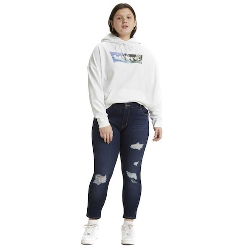 Jeans Azul Levi's Women's 711 Skinny Plus Size
