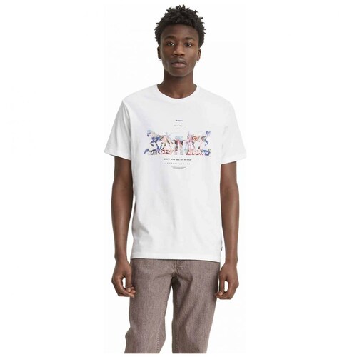 Playera Lisa Blanca para Caballero Levi's Modelo 224950065