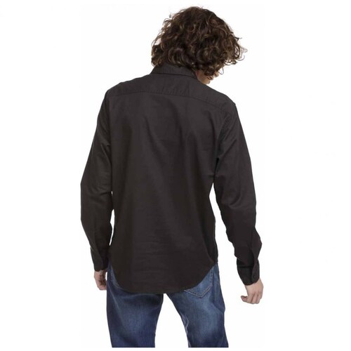 Camisa Lisa Negra para Caballero Levi's Modelo 857480020