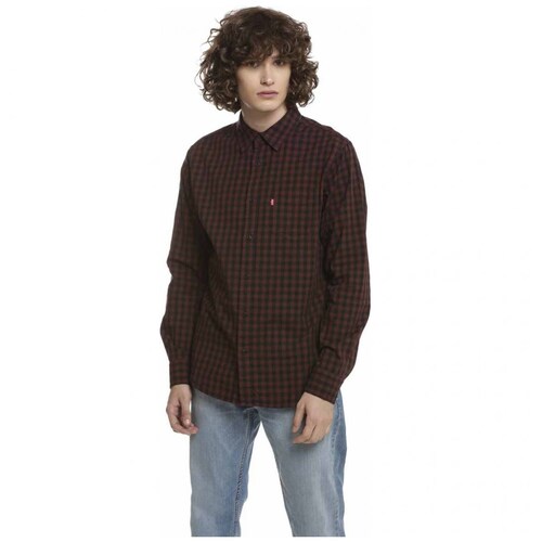 Camisa Manga Larga a Cuadros Multicolor para Caballero Levi's Modelo 857480047