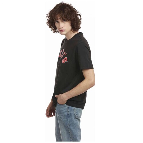 Playera Lisa Negra para Caballero Levi's Modelo 224910768