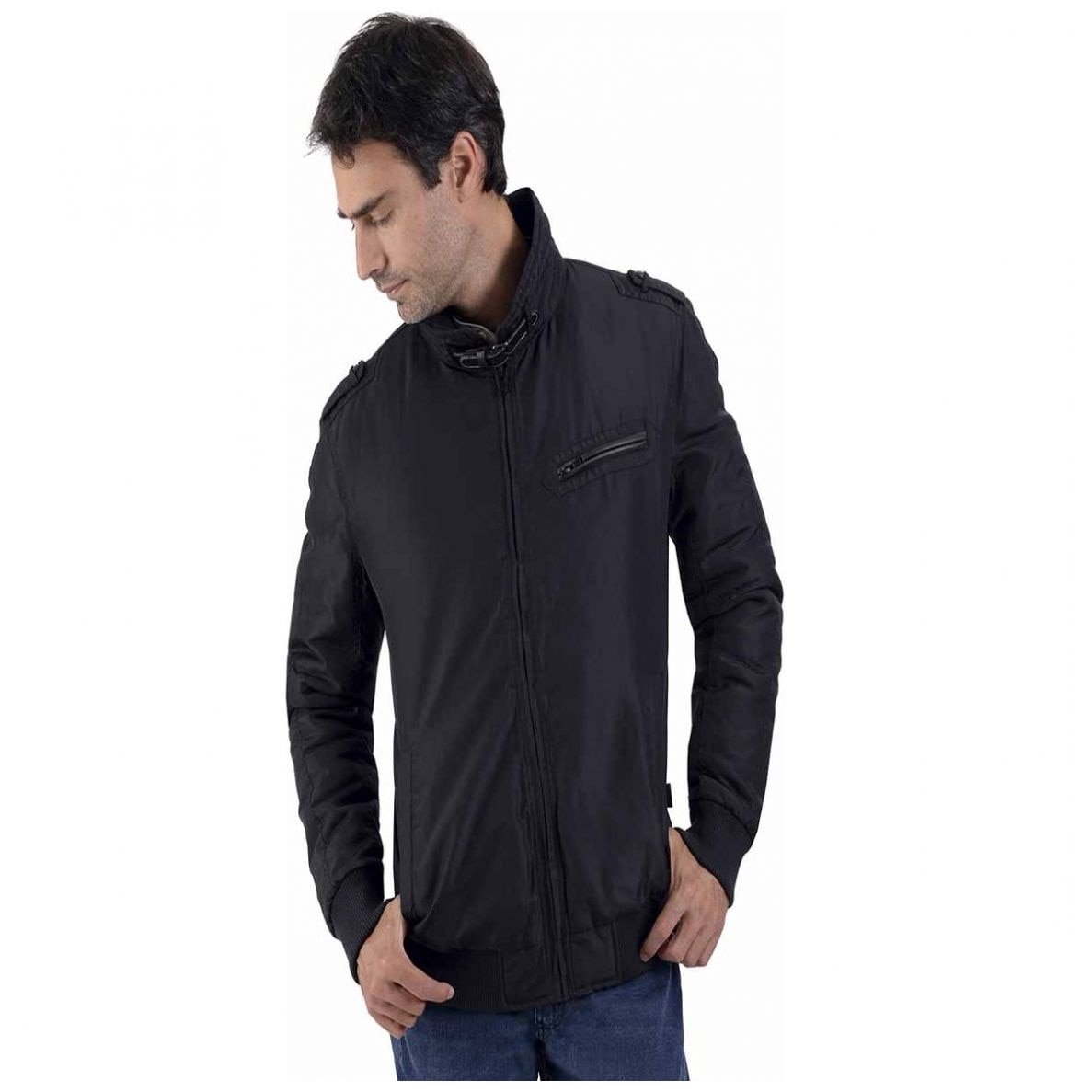 Chamarra Marino para Caballero Perry Ellis Modelo Ppco2036-Mno