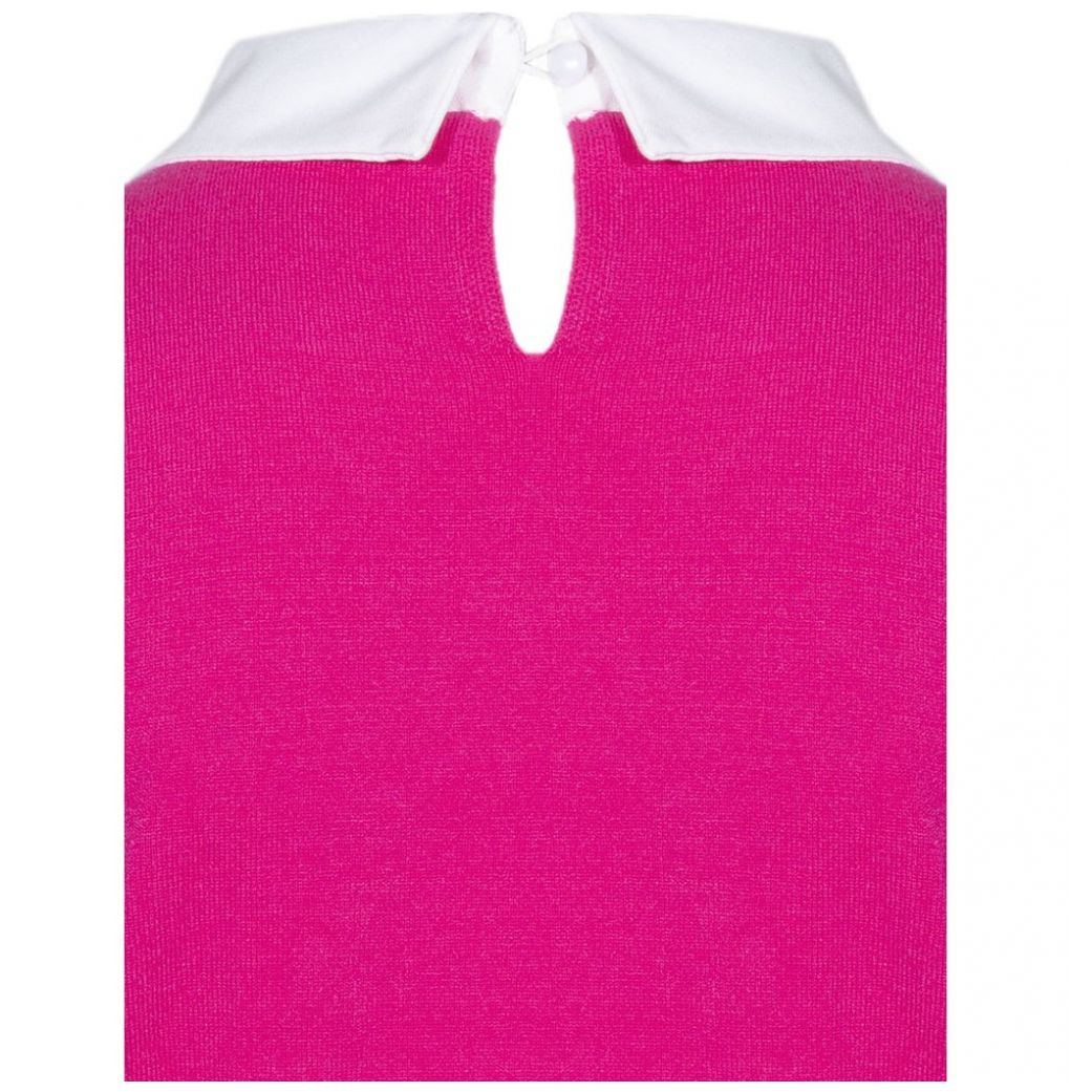 Suéter Cerrado Cuello Camisero con Aplicación Studio si