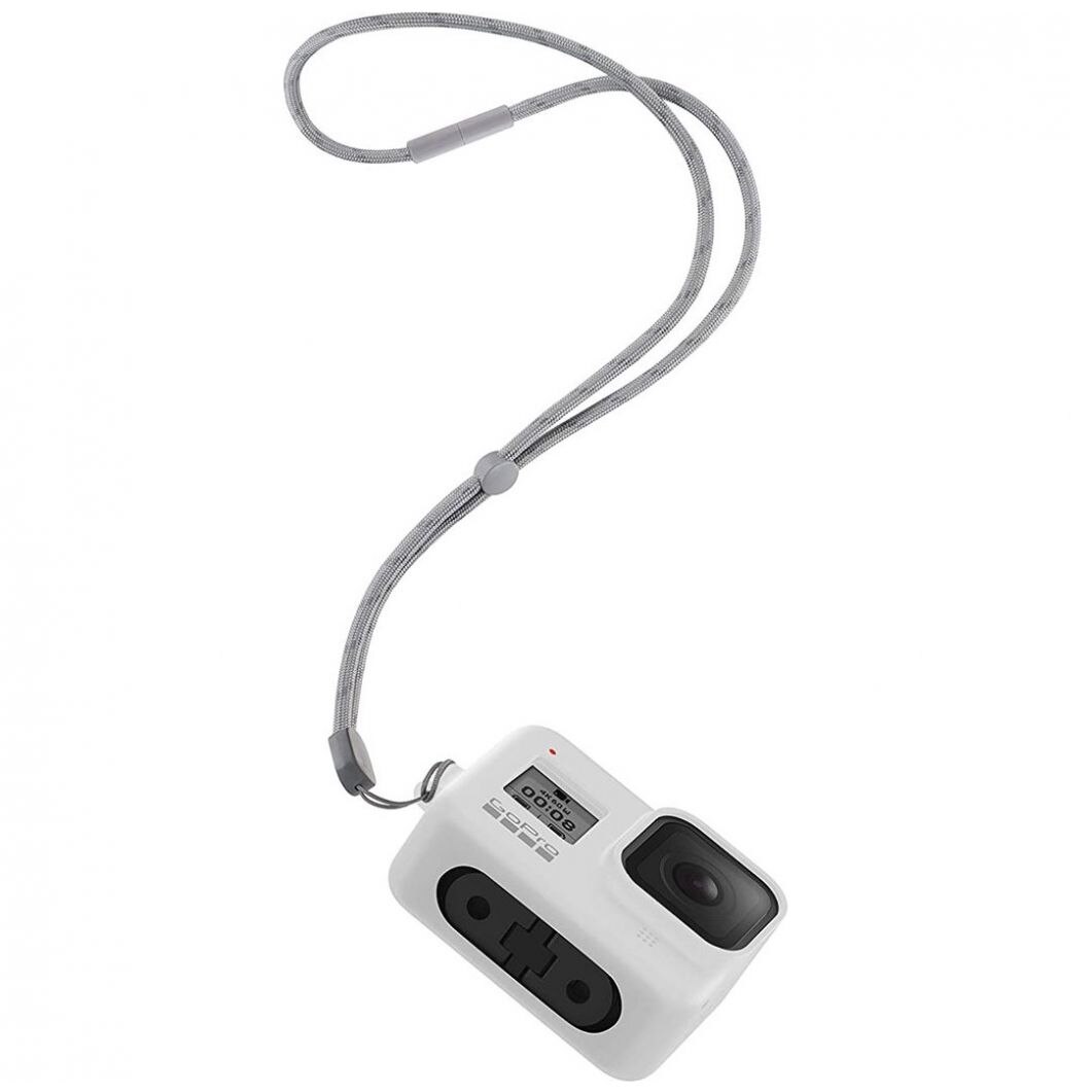 Funda Blanca + Cordón para Gopro Hero 8