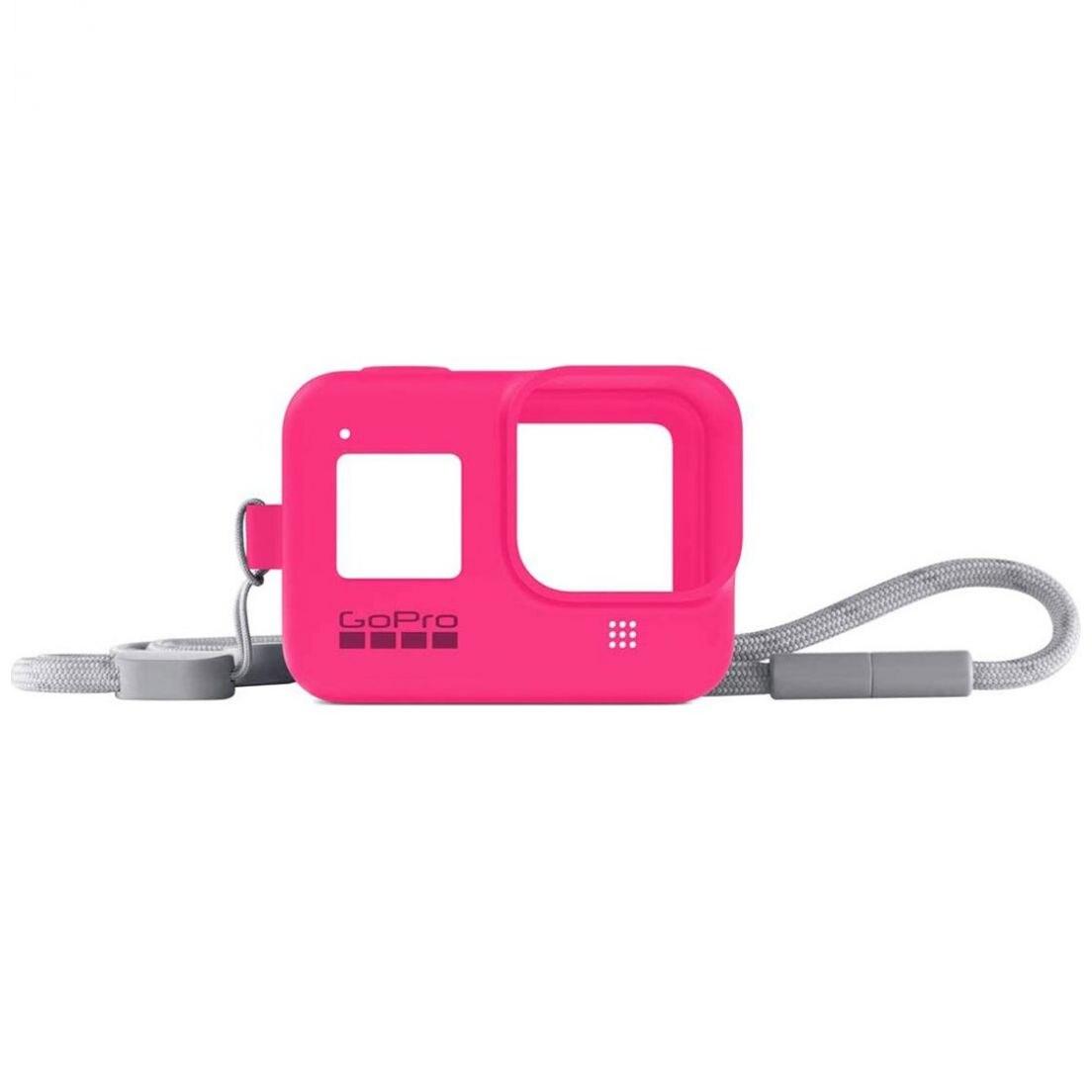 Funda Rosa + Cordón para Gopro Hero 8