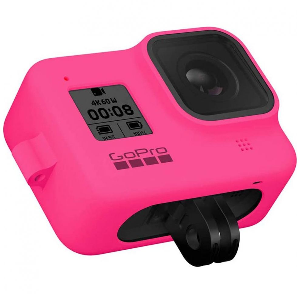Funda Rosa + Cordón para Gopro Hero 8