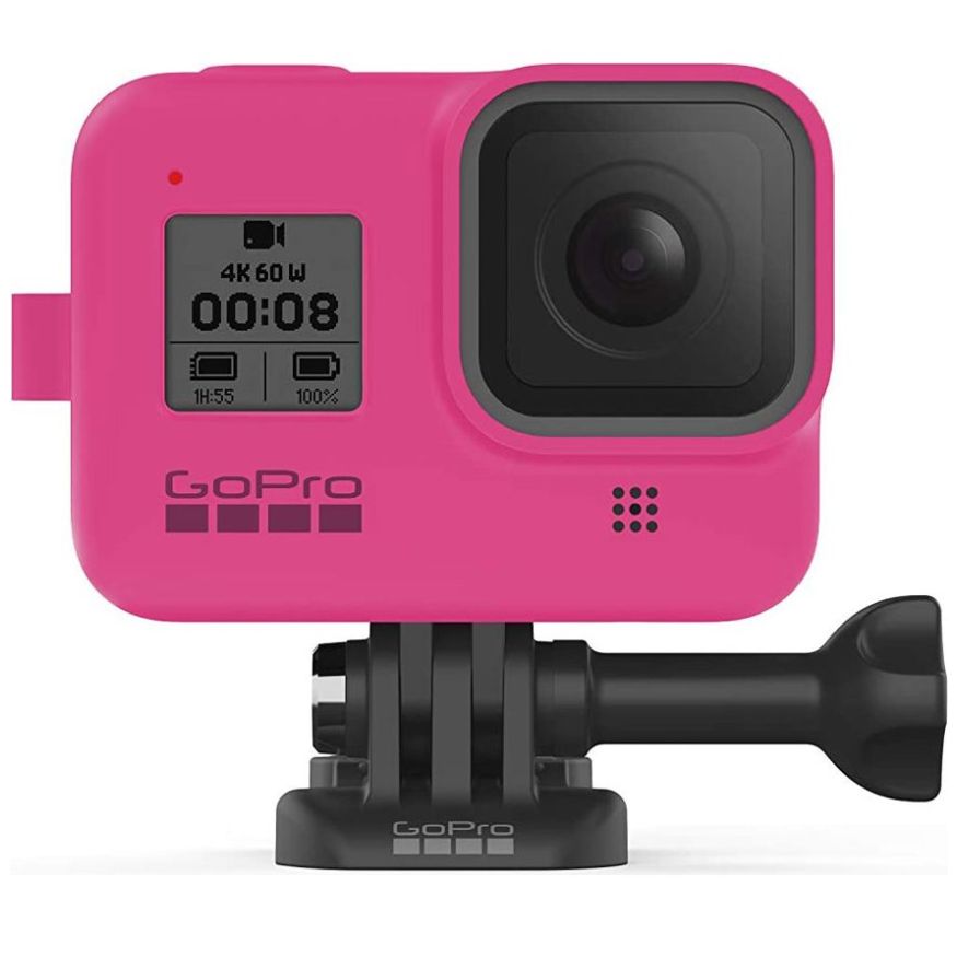 Funda Rosa + Cordón para Gopro Hero 8