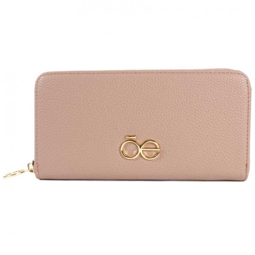 Billetera Rosa con Cierre Sencillo Cloe
