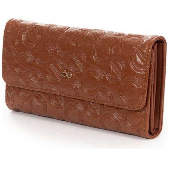 Billetera Flap Cloe Café