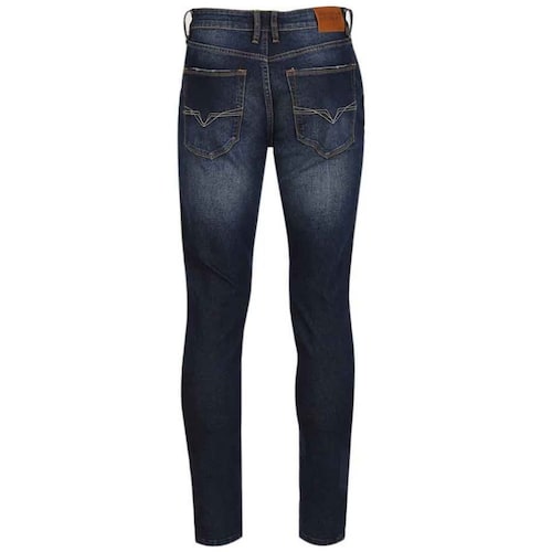 Jeans Slim Fit Deslavado para Caballero Jeanious Modelo  Jnm120-En0213