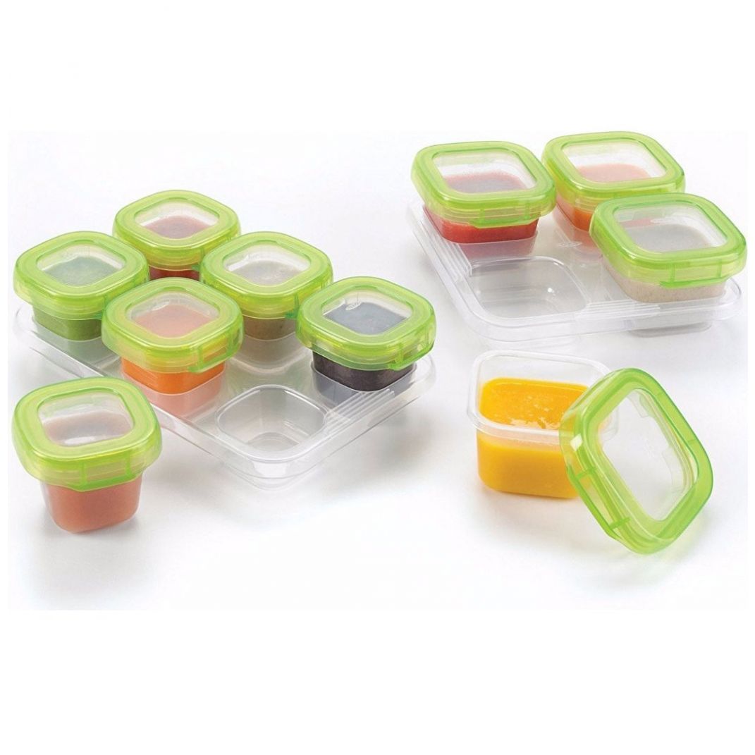 Set 12 Contenedor Hermetico Verde Oxo Tot
