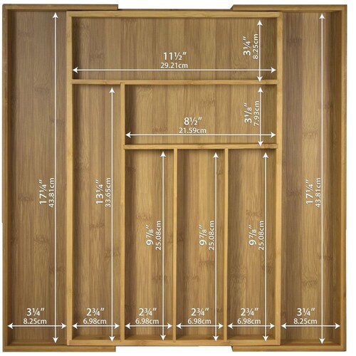 Organizador de Cajón Expandible Totally Bamboo