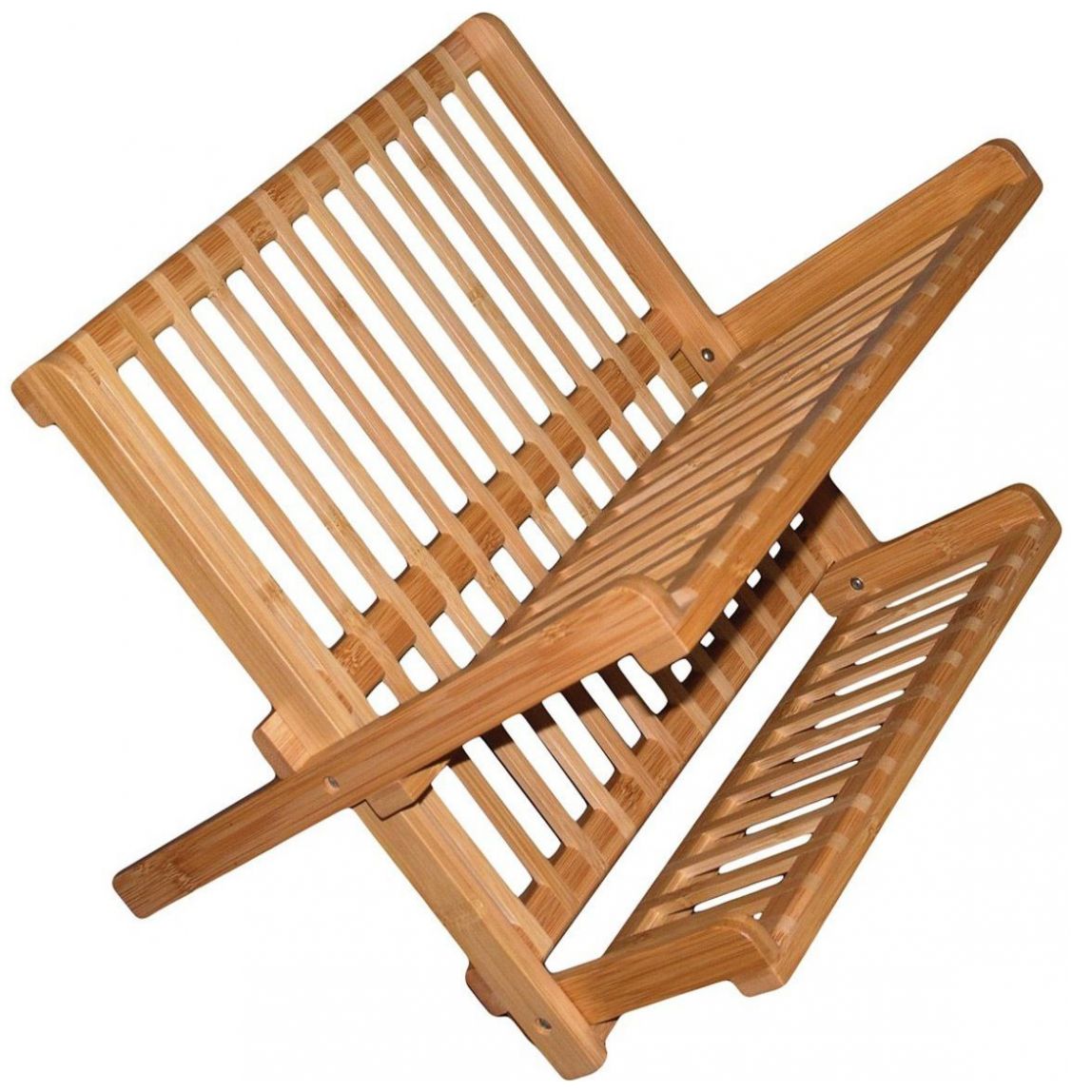 Escurridor de Trastes Plegable de Bambú Totally Bamboo