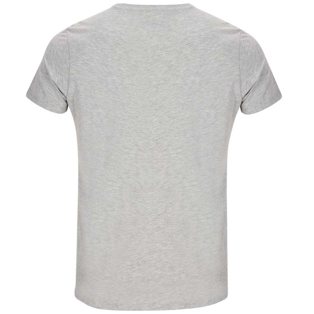 Playera Slim Fit Gris Claro para Caballero Fukka Modelo B11A177
