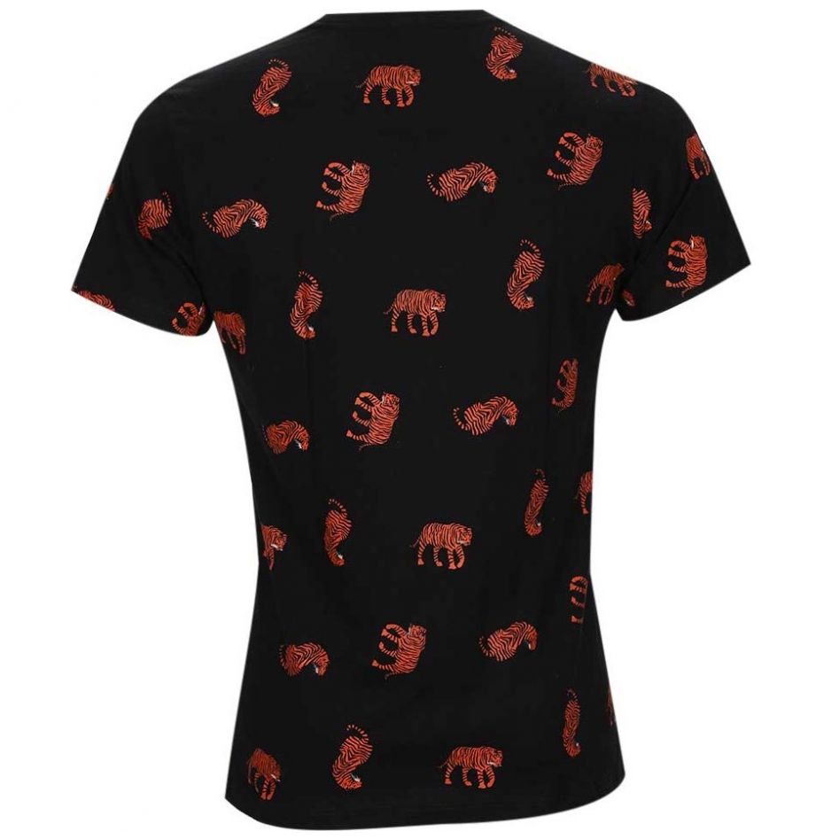 Playera Slim Fit Negra para Caballero Fukka Modelo B11A178